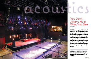 Acoustics First Article