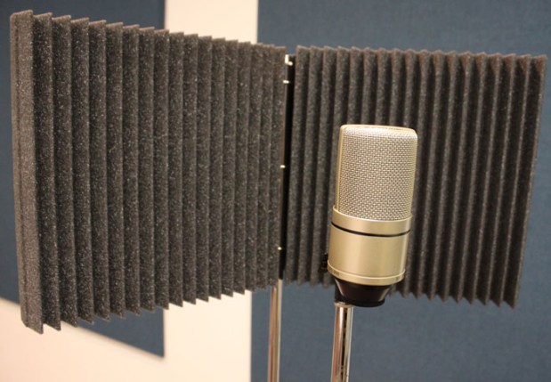 Complete Mic Shield with Microphone.