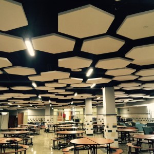 Hexagonal ToneTiles™ at Kramer Middle School.