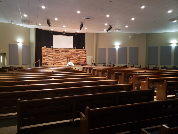 Sound Solutions installation at Midway Christian Church in Bluefield, WV